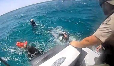 FWC, Navy rescue lobster miniseason divers in Florida Keys