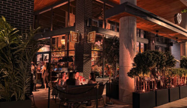 exterior of restaurant