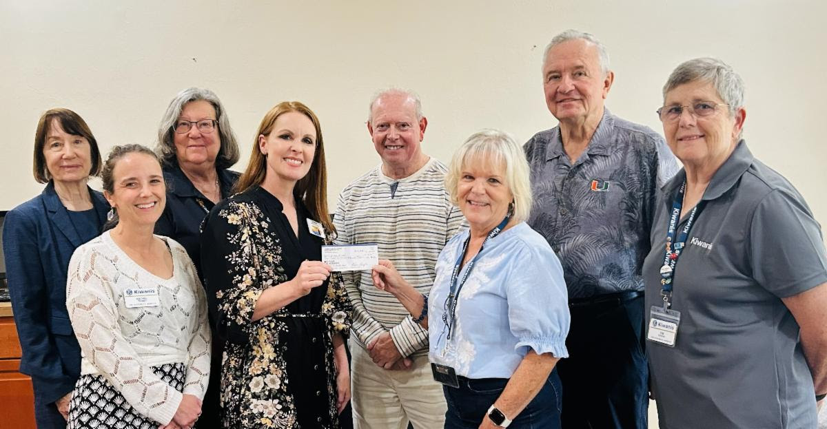 Kiwanis donation helps visually impaired youth connect with the world