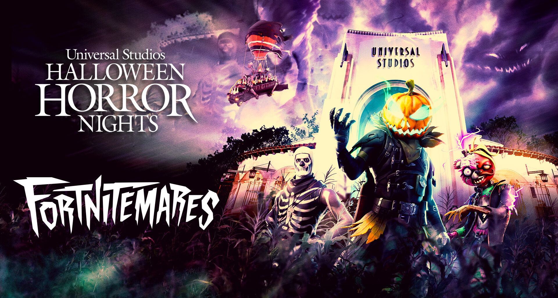 Fortnite Announced for Halloween Horror Nights at Universal Orlando and Universal Studios Hollywood