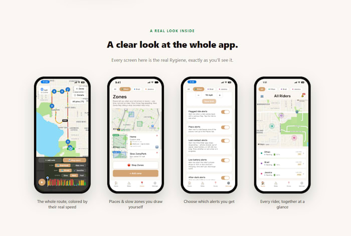 Introducing the Rygiene app. An e-bike safety app built by an Atlantic Beach dad to help parents track kids’ rides