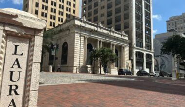 The future of the Laura Street Trio heads to a foreclosure auction next month