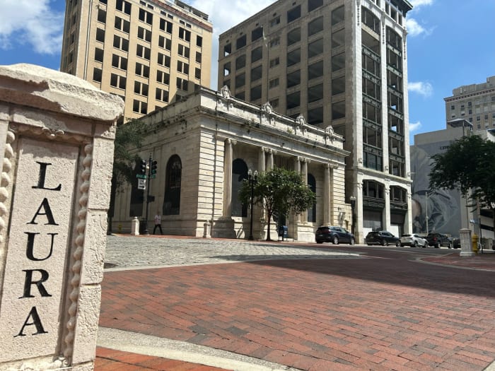 The future of the Laura Street Trio heads to a foreclosure auction next month