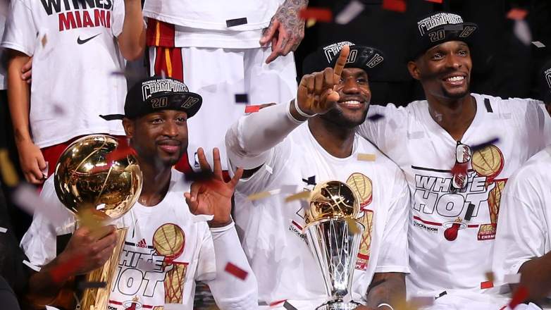 Miami Heat Big Era with LeBron James, Dwyane Wade and Chris Bosh