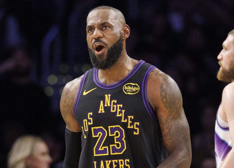 Los Angeles Lakers forward LeBron James