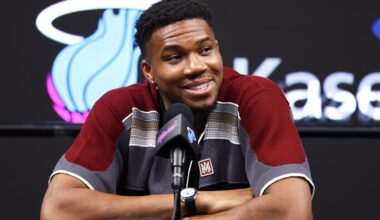 Giannis Antetokounmpo stat sheet: 15 numbers to know after trade to Heat