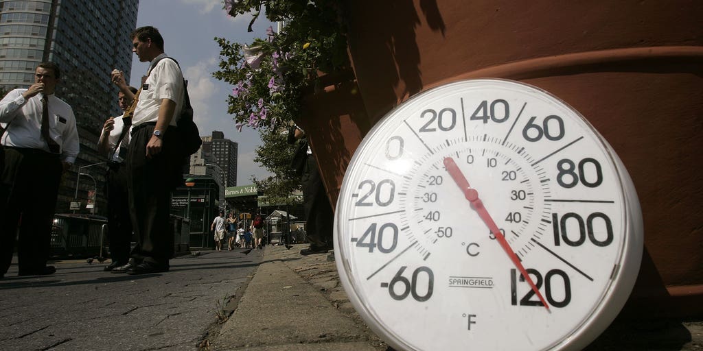 What will be the coolest temperatures in Miami today during the heat