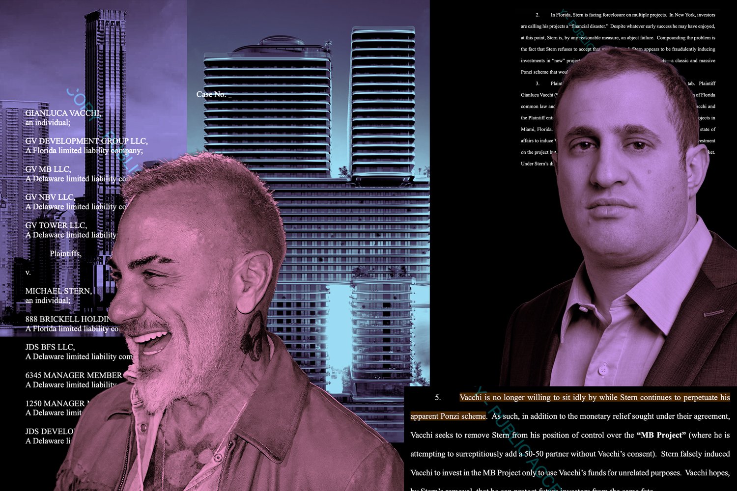 Inside Developer Michael Stern, Gianluca Vacchi’s Dispute