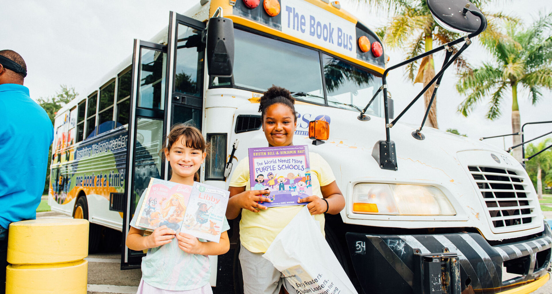 Juvenile Welfare Board encourages reading with Book Bus