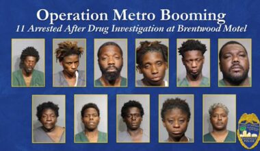 11 arrested in JSO drug operation at Jacksonville motel linked to repeated criminal activity