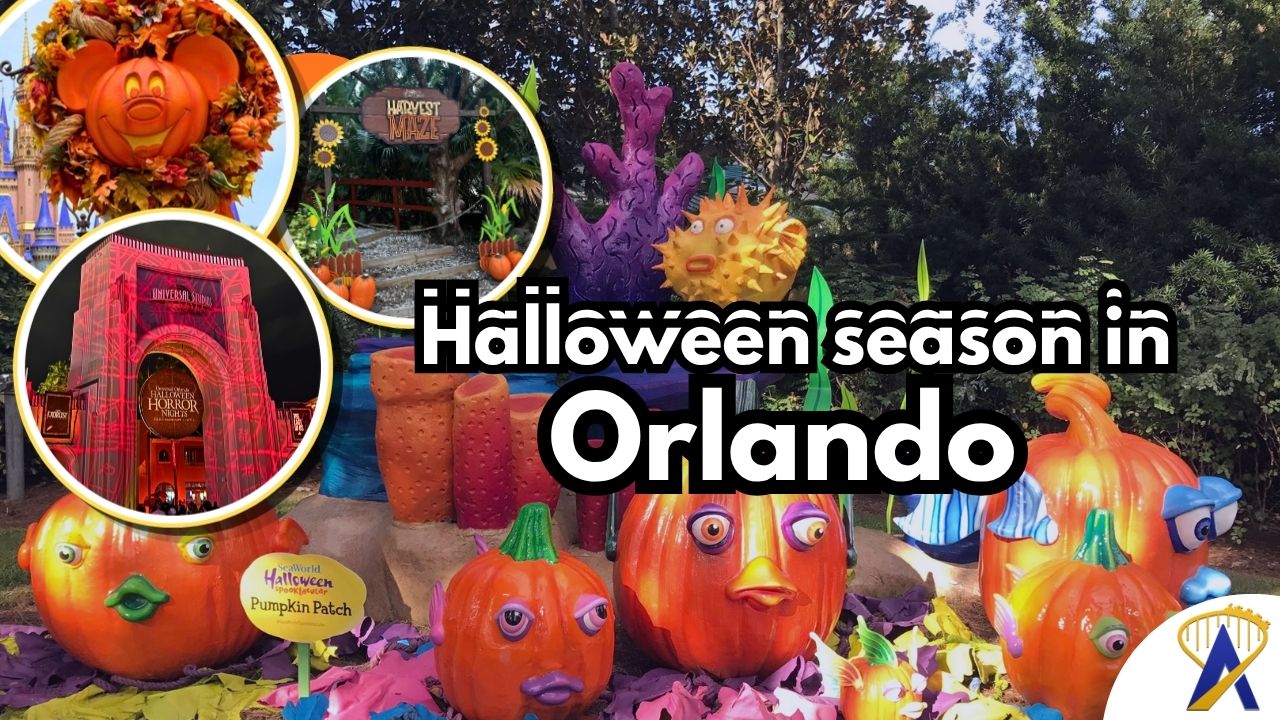 Halloween season things to do in Orlando theme parks