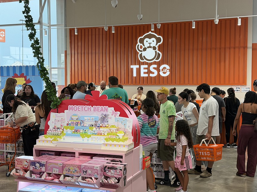 Many products at TESO Life are sold in their original Asian packaging, some without English labeling, requiring in-store descriptors to help customers understand what they’re buying.