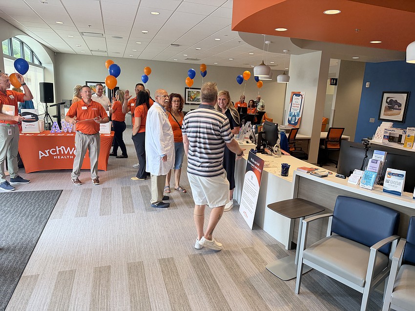 The ArchWell Health open house invited area residents to see what kinds of medical services the clinic offers.