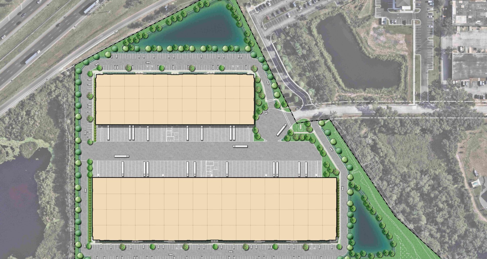 Construction Underway on 310,000-Square-Foot Lakeview Corporate Park in East Tampa