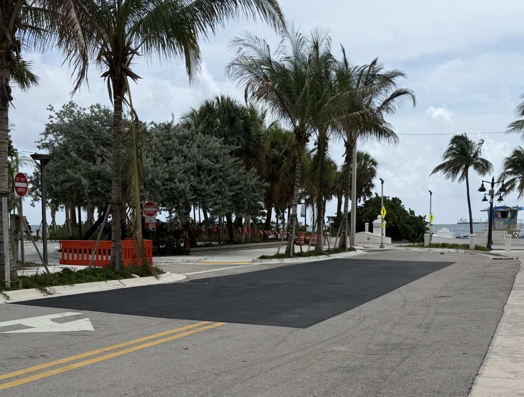 Fort Lauderdale pride flag, street art removed by state