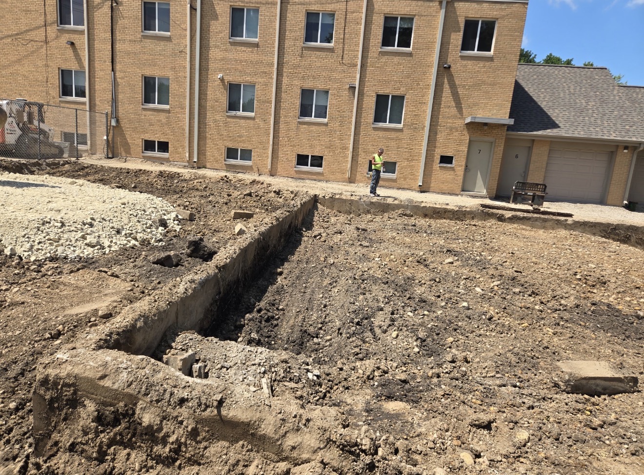 Hidden piece of history discovered beneath St. Peter's parking lot in Slinger, WI