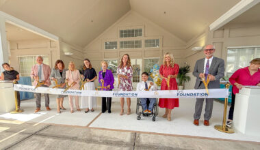 Fontaine LeMaistre, Susan Ponder-Stansel, Mayor Donna Deegan and Amalia Dorion with Dorothy S. Dorion,  Annie Tuttle, Jacob Lopez, Tabitha Furyk and Phillip Ward