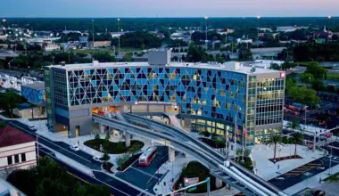 The JTA headquarters and regional transportation center