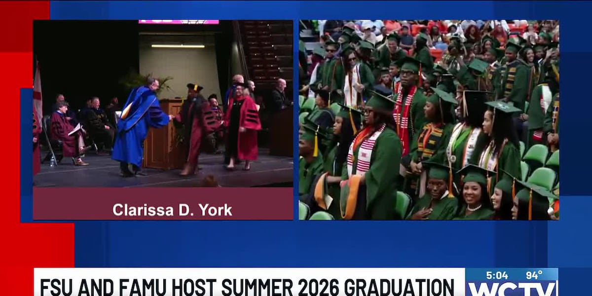 FSU and FAMU host 2026 summer graduation