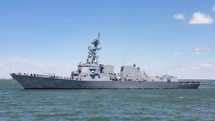 New Navy destroyer testing responsible for explosion off Florida coast