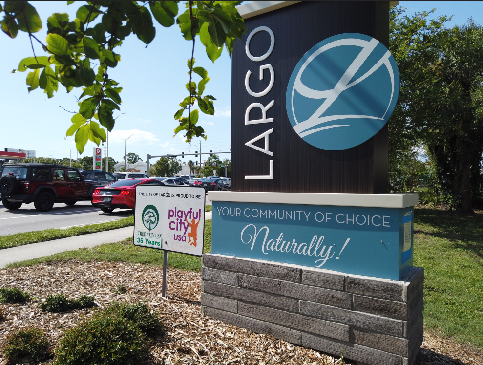 Largo’s $97K welcome sign project: More than aesthetics