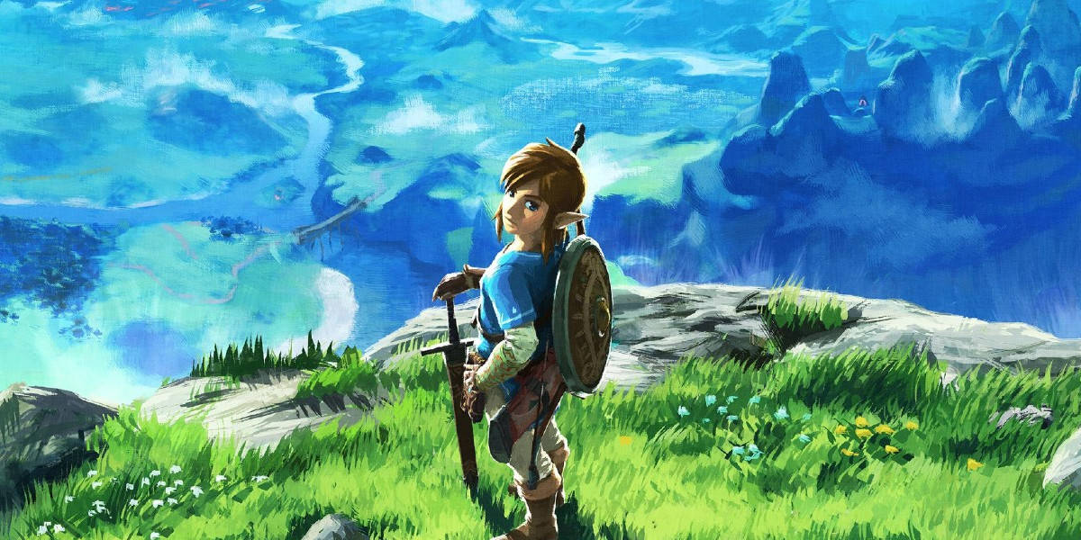 Link in "The Legend of Zelda: Breath of the Wild"