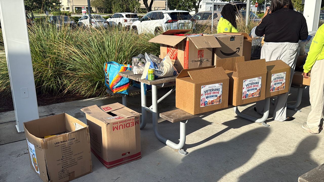 Longwood food drive supports veterans facing food insecurity