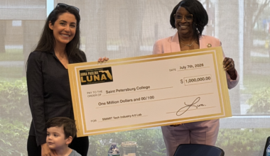 Luna delivers $1M to SPC to strengthen workforce pipeline