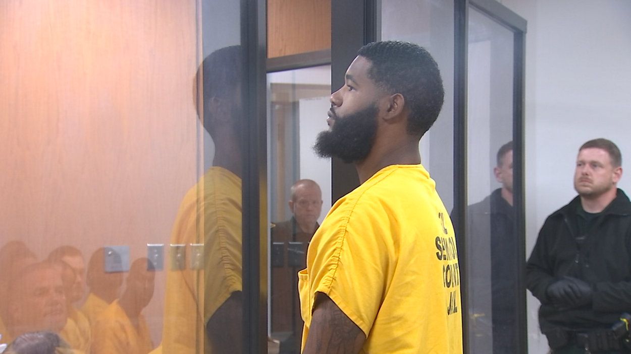Marquaious Wheaton faced a judge for his 1st appearance at the Seminole County Jail on July 10. (Spectrum News)