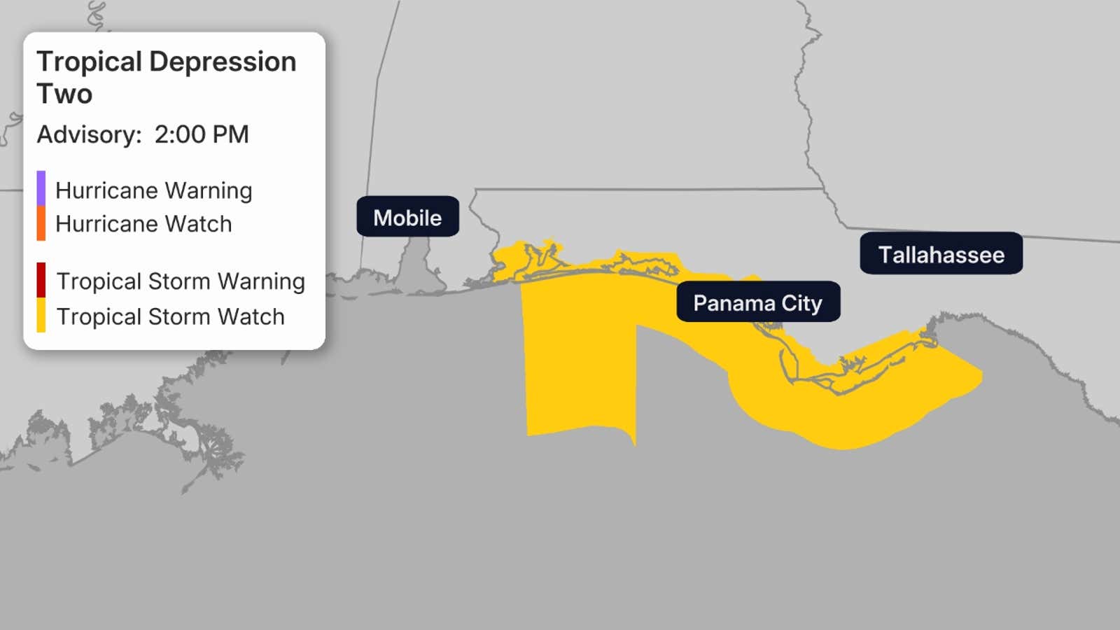 Atlantic Storm 2 Watches Warnings 1