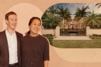 Priscilla Chan and Mark Zuckerberg with 7 Indian Creek Island Road