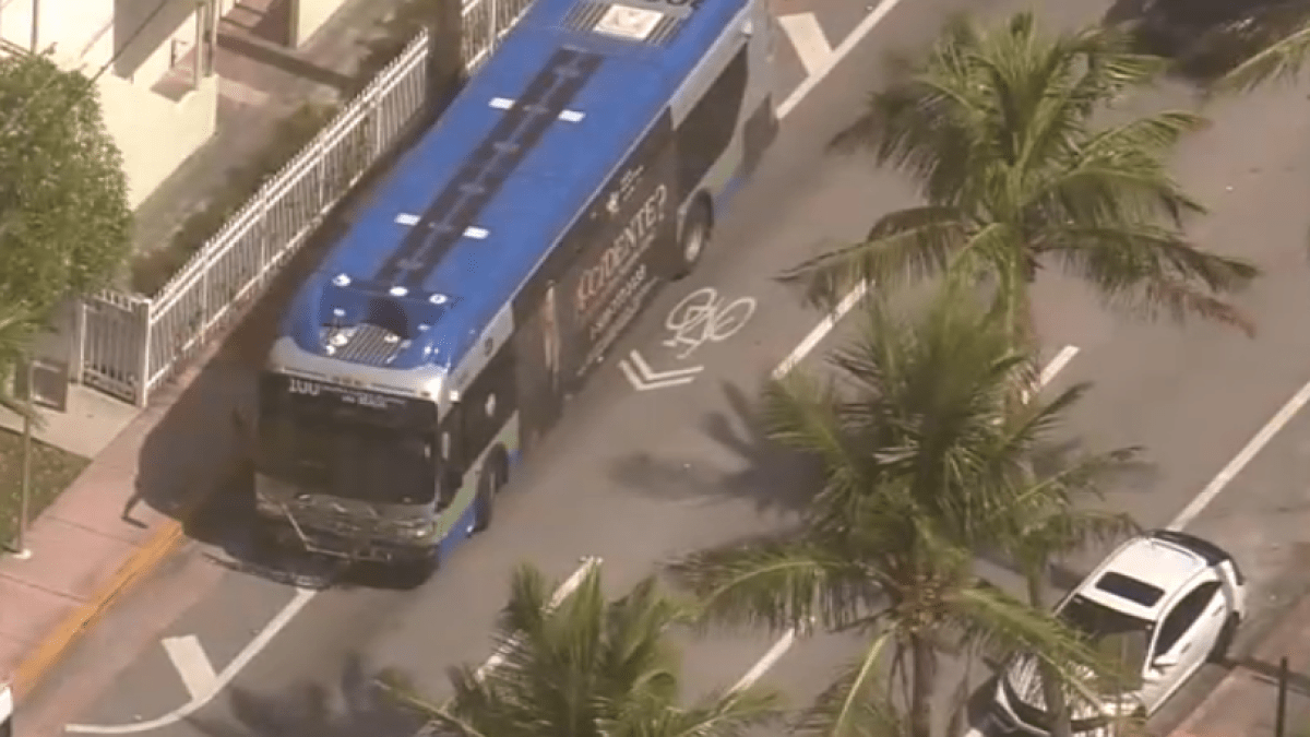 Miami-Dade bus crashes in Miami Beach – NBC 6 South Florida