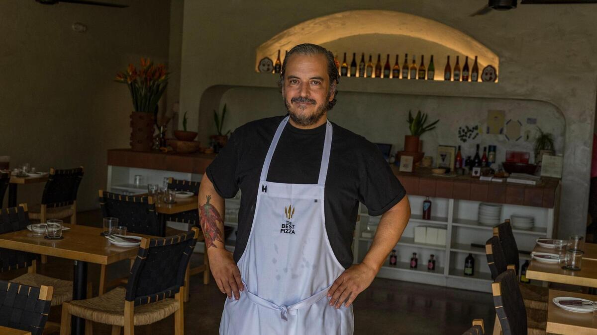 Chef Javier Ramirez at his restaurant La Natural in Little River. Ramirez was just named one of the world’s best pizza chefs for the second year in a row. Chef Javier Ramirez at his restaurant La Natural in Little River. Ramirez was just named one of the world’s best pizza chefs for the second year in a row.