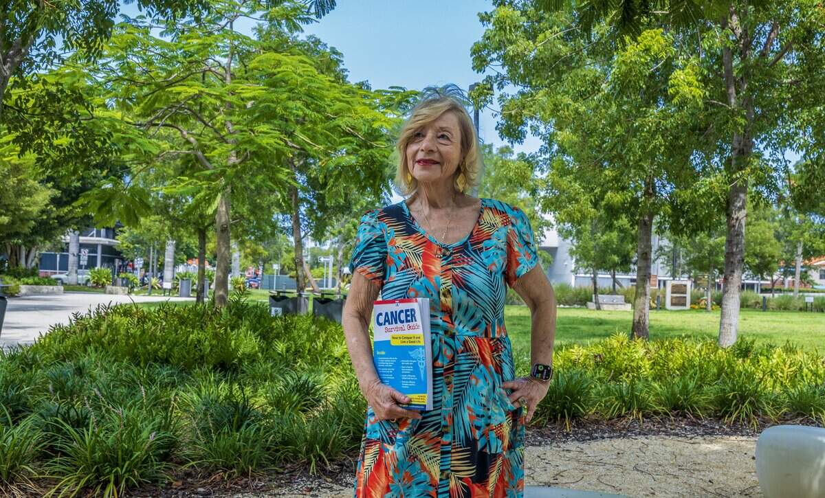 Charlotte Libov poses at a park in Miami Beach on Thursday, July 23, 2026.
