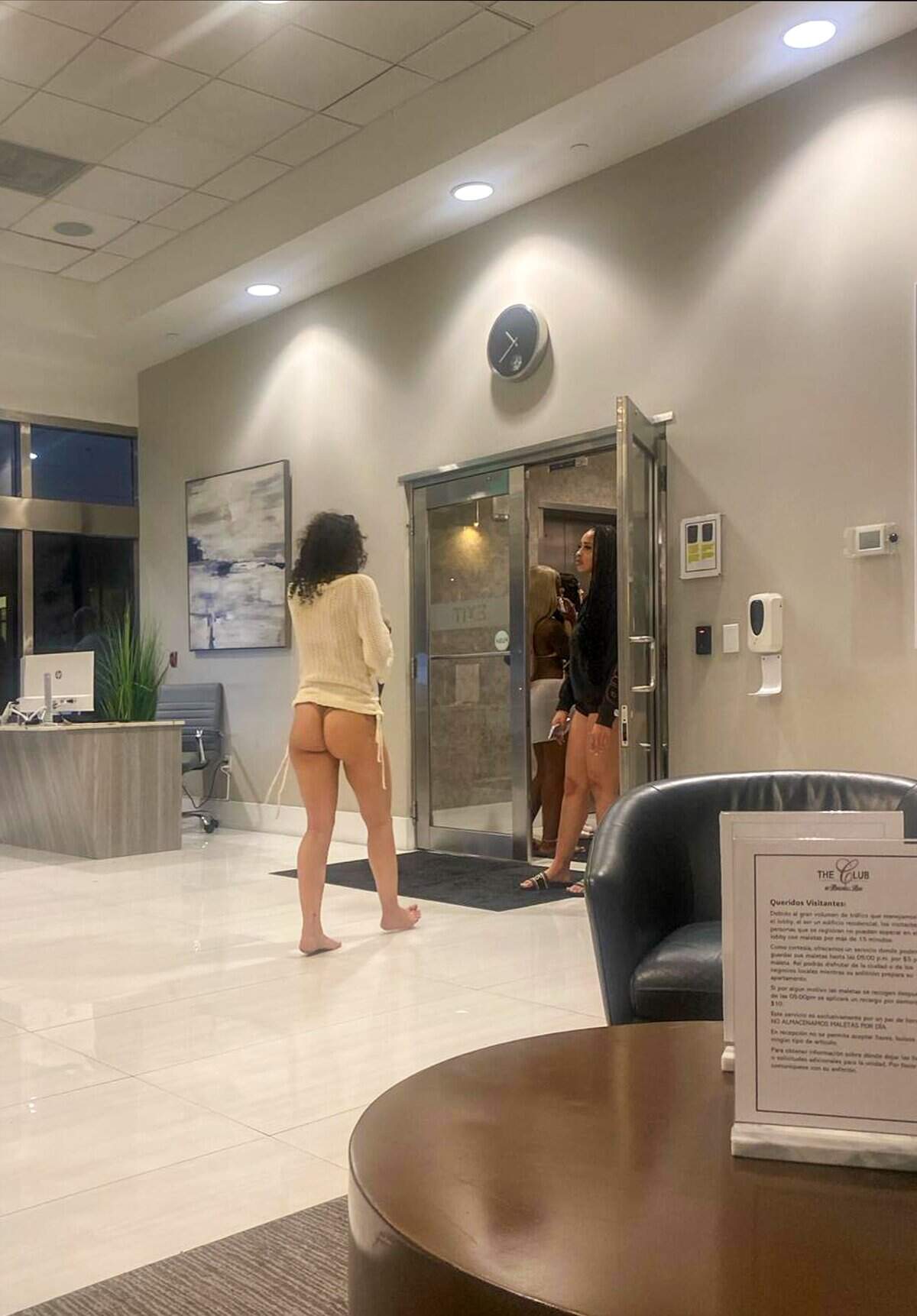 Unclad Airbnb guests return to The Club at Brickell Bay where a dress code rules are often ignored. Residents of The Club at Brickell Bay, a condo tower where 85 percent of the units are rented through Airbnb and other vacation sites, are fighting to reclaim their once peaceful life
