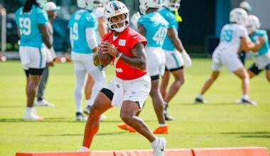 Malik Willis shined during Dolphins’ third day of training camp