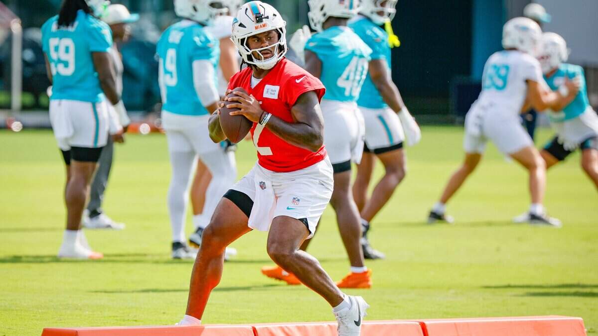 Malik Willis shined during Dolphins’ third day of training camp