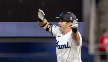 Miami Marlins place rookie Owen Caissie on injured list