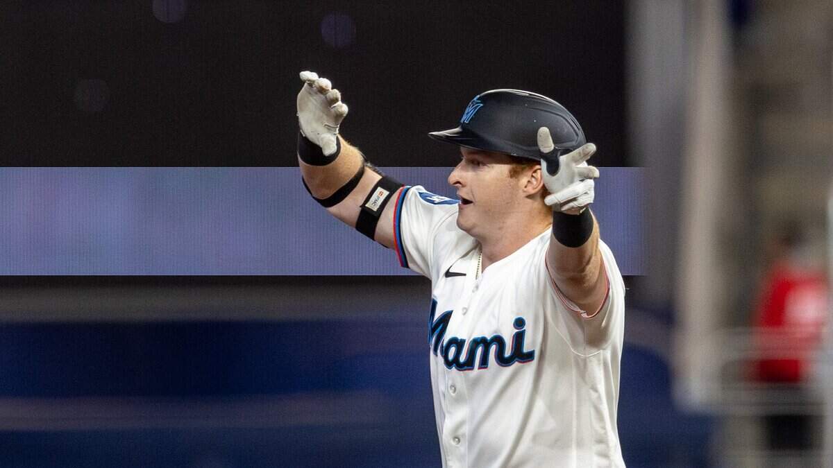 Miami Marlins place rookie Owen Caissie on injured list