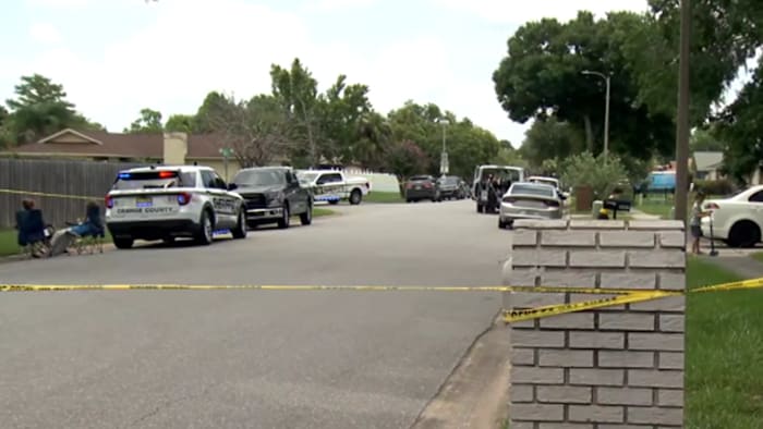 Orange County deputies on scene in neighborhood