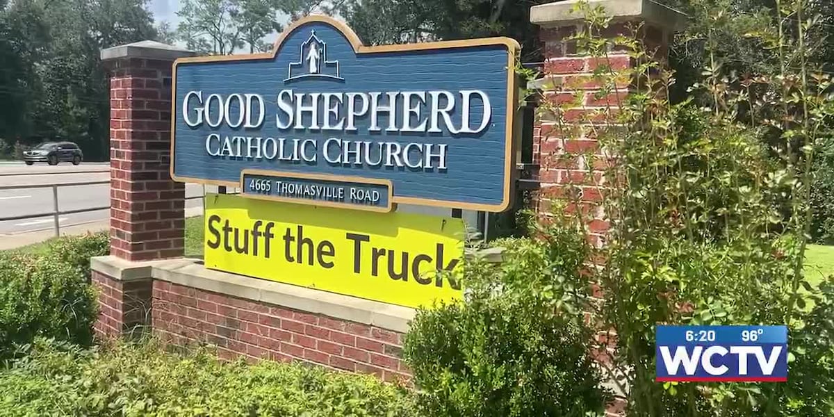 Something Good: Good Shepherd Church stuffs a truck with donations