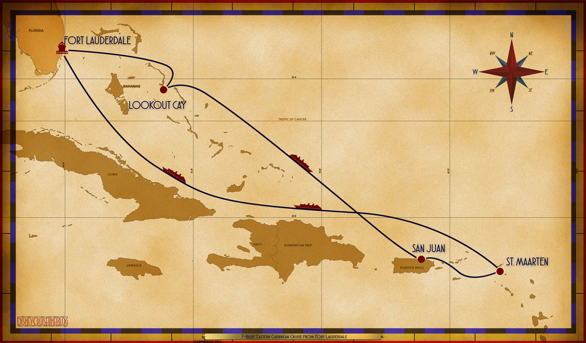 Personal Navigators: Disney Destiny 7-Night Eastern Caribbean Cruise from Fort Lauderdale – June 27, 2026 • The Disney Cruise Line Blog