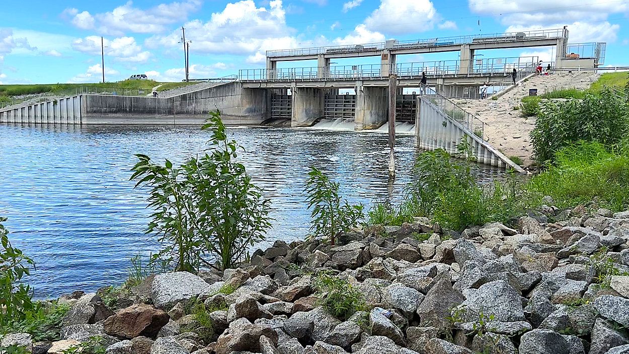 The Rodman/Kirkpatrick Dam Recreation Area is the anchor of the approximately 110-mile Majorie Harris Car Cross Florida Greenway, just west of Palatka. (Spectrum News/Randy Rauch)