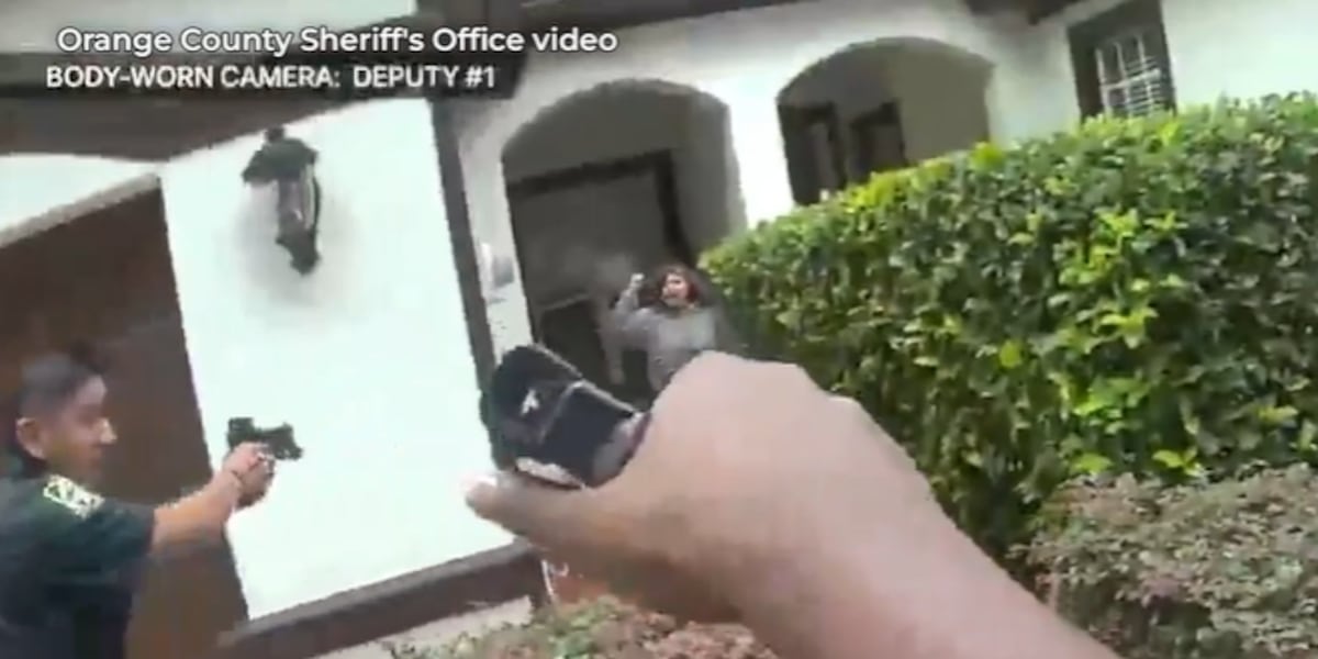 Sheriff releases body camera video of deputy-involved shooting in Orlando