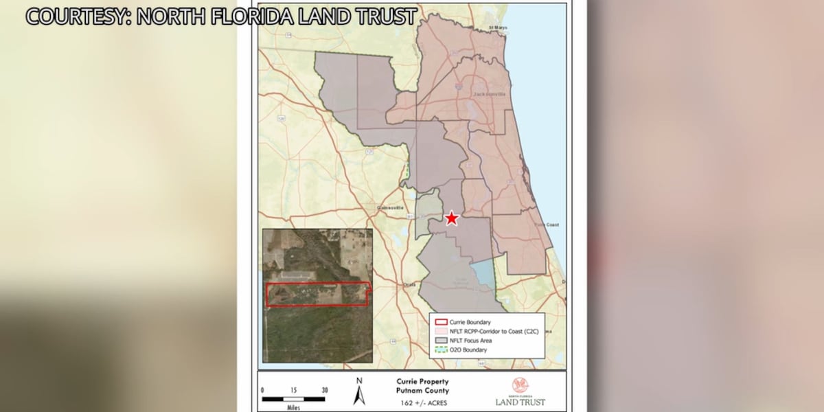 More than 160 acres of land in Putnam County now permanently preserved