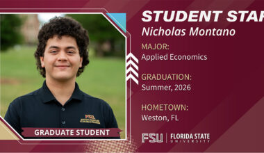 Nicholas Montano - Florida State University News