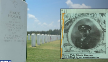 Valdosta World War II hero laid to rest after more than 80 years