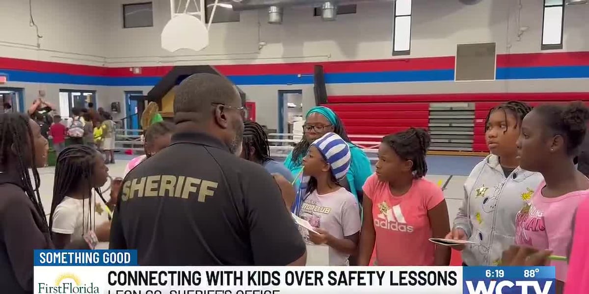 Something Good: Leon County Sheriff’s Office connects with kids over safety lessons
