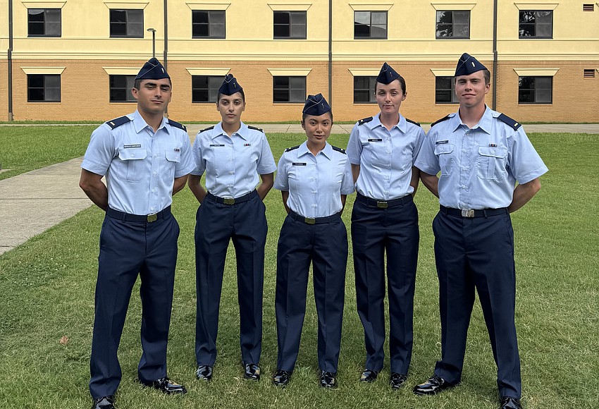 Five Orlando College of Osteopathic Medicine students complete U.S. Air Force training