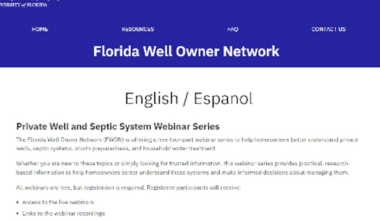 Drought lingers in North Central Florida, prompting free private well webinar series